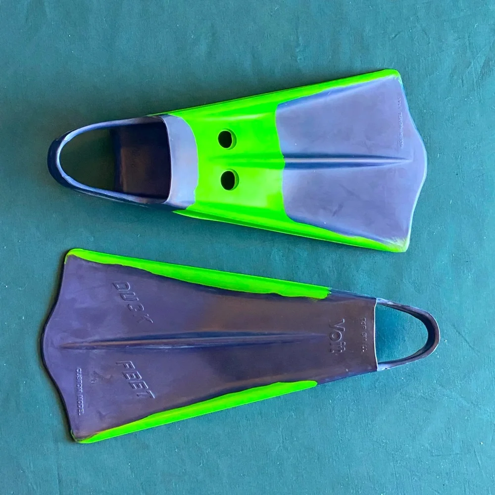 Voit Duck feet swim fins never used - Picture 1 of 2
